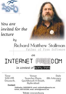 Richard Stallman Talk